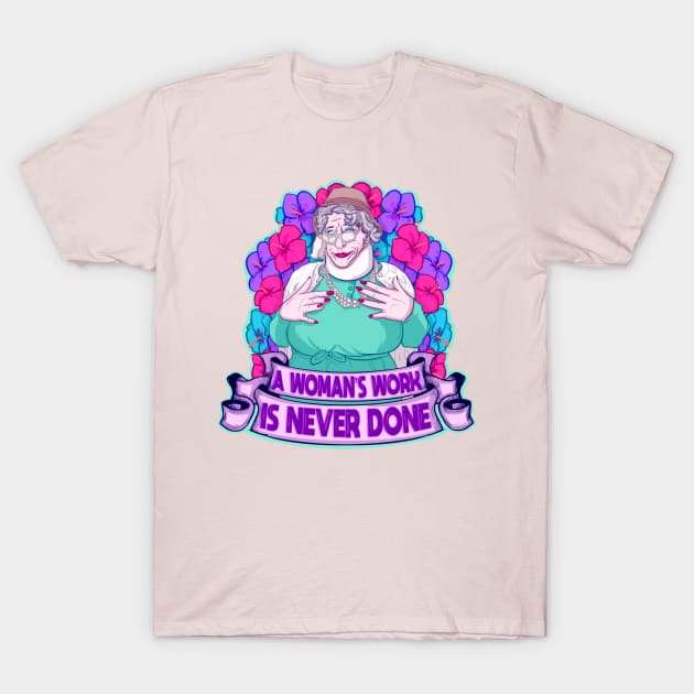 Auntie Nelda T-Shirt by LVBart